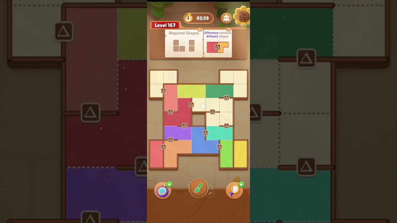 Sand Shape Level 167 walkthrough